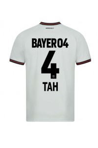 Fotbalové Dres Bayer Leverkusen Jonathan Tah #4 Venkovní Oblečení 2023-24 Krátký Rukáv